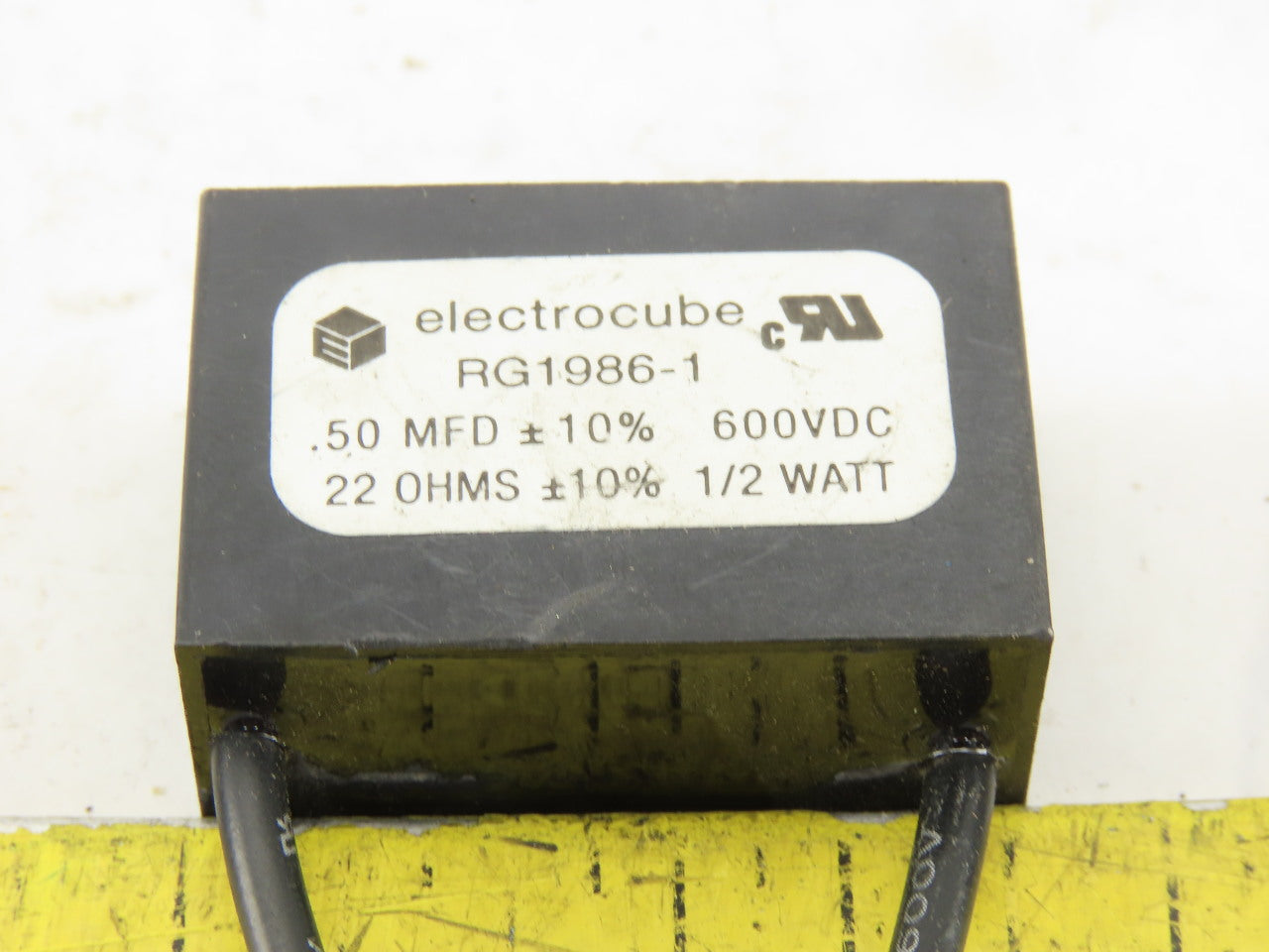 Electrocube RG1986-1 22 Ohm 600VDC .50MFD 1 Phase RC Network Resistor Lot Of 3