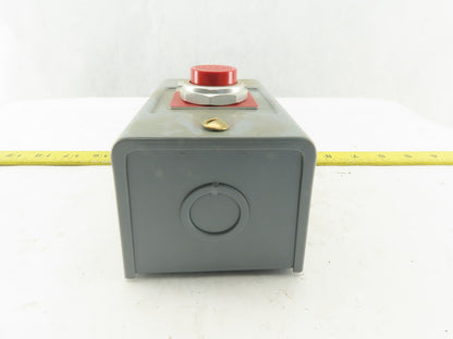 Allen Bradley 800H-1HA Heavy Duty NEMA Type 1 Housing And Push Button Red Stop