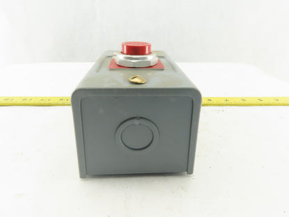 Allen Bradley 800H-1HA Heavy Duty NEMA Type 1 Housing And Push Button Red Stop