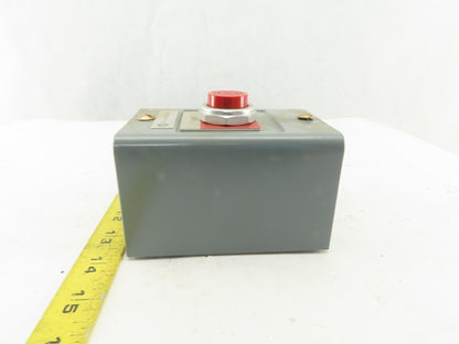 Allen Bradley 800H-1HA Heavy Duty NEMA Type 1 Housing And Push Button Red Stop