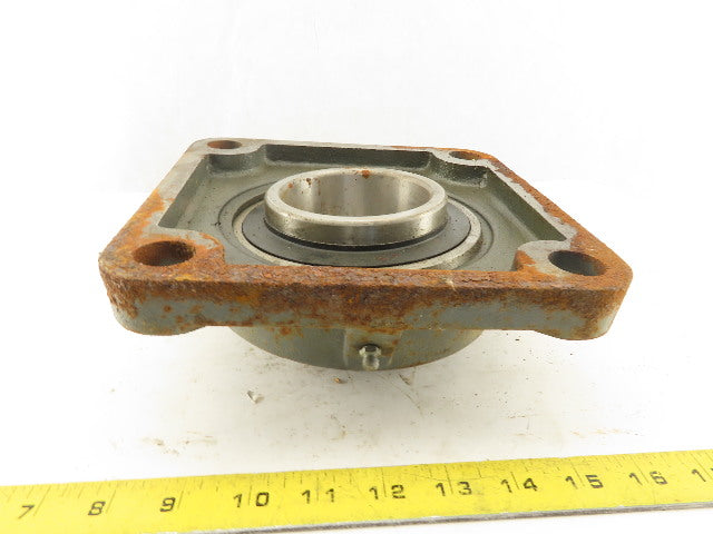 PTI F216 80mm Bore 4 Bolt Flange Ball Bearing Unit
