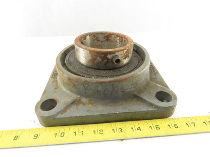 PTI F216 80mm Bore 4 Bolt Flange Ball Bearing Unit