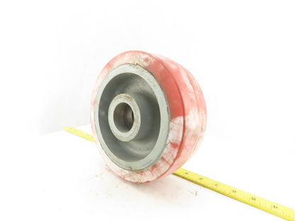Caster Concepts 8" OD x 3" Tread Width Non Marking Caster Wheel  Stock Bore
