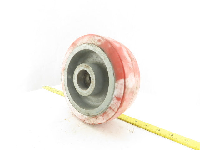 Caster Concepts 8" OD x 3" Tread Width Non Marking Caster Wheel  Stock Bore