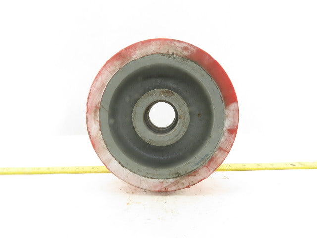 Caster Concepts 8" OD x 3" Tread Width Non Marking Caster Wheel  Stock Bore