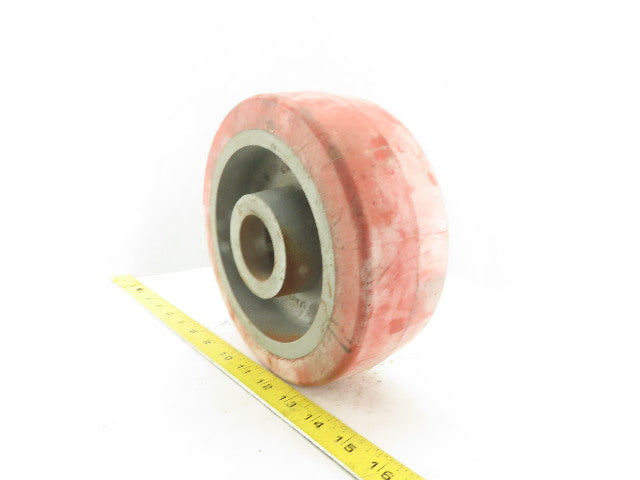 Caster Concepts 8" OD x 3" Tread Width Non Marking Caster Wheel  Stock Bore