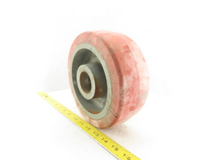 Caster Concepts 8" OD x 3" Tread Width Non Marking Caster Wheel  Stock Bore