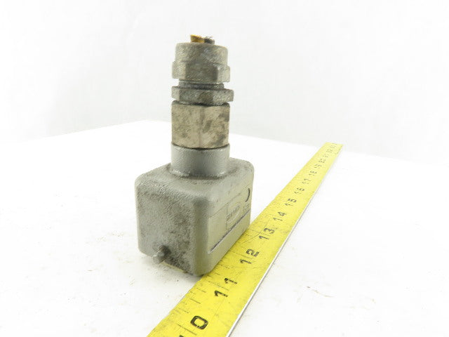 Harting Han 10EE-M 7 Pin Male Connector Housing Lever Lock Straight 600V