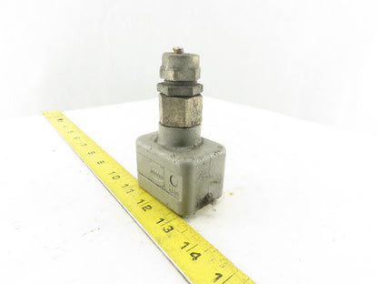 Harting Han 10EE-M 7 Pin Male Connector Housing Lever Lock Straight 600V