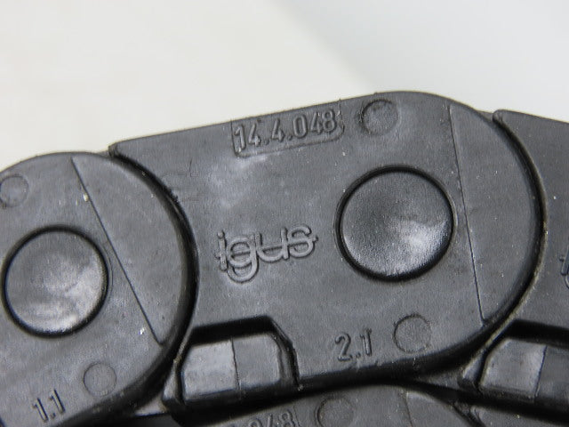 Igus 14.4.048 2" x 1" Cable Carrier Energy Drag Chain 46"