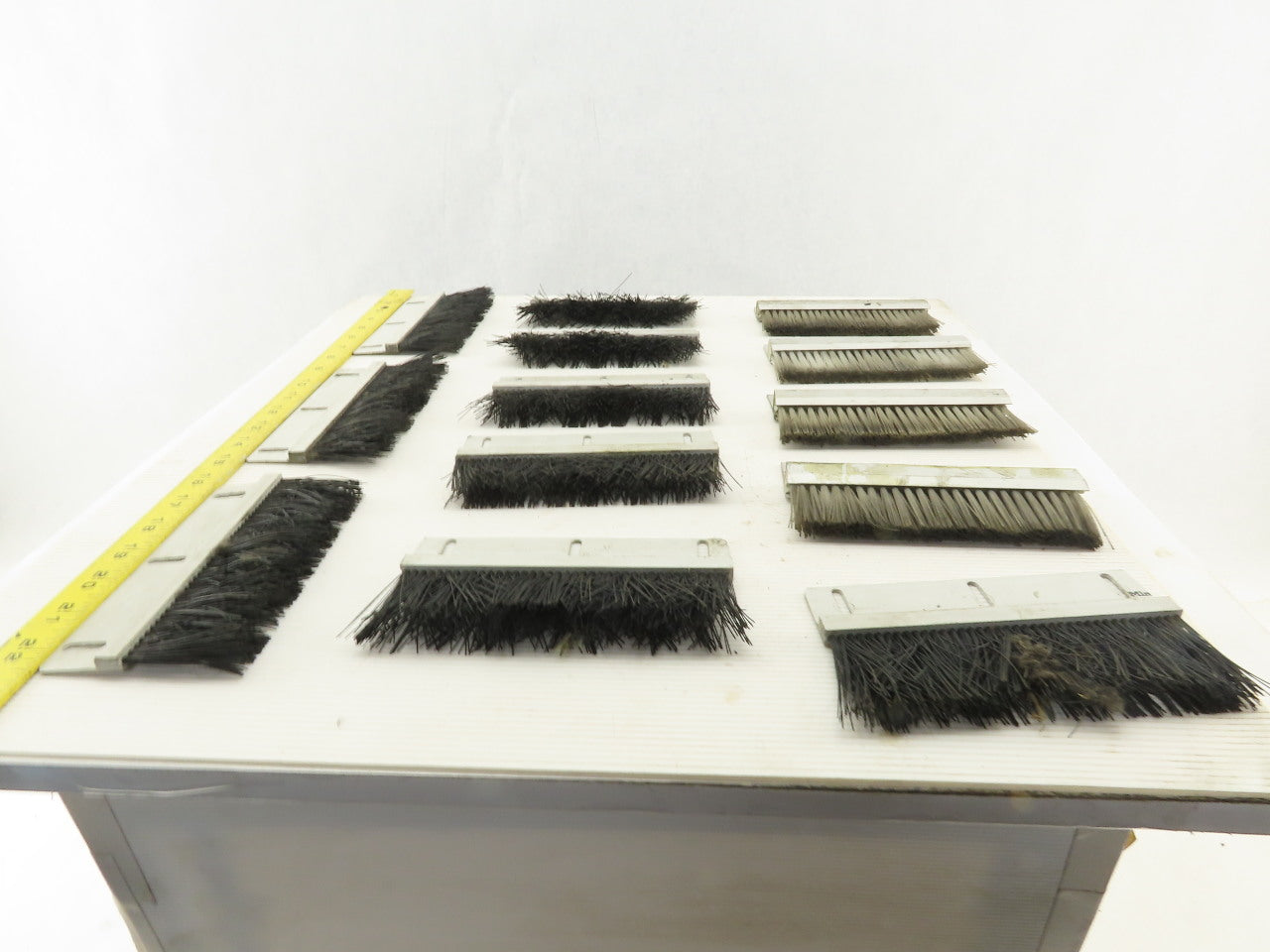 Mink Bursten 6-1/4" x 2" Nylon Bristle Strip Brush Lot Of 13