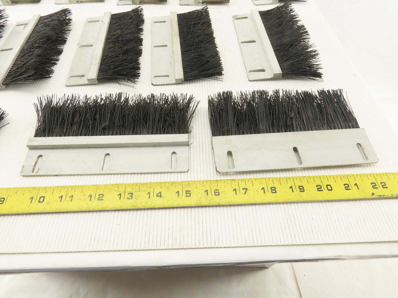 Mink Bursten 6-1/4" x 2" Nylon Bristle Strip Brush Lot Of 13