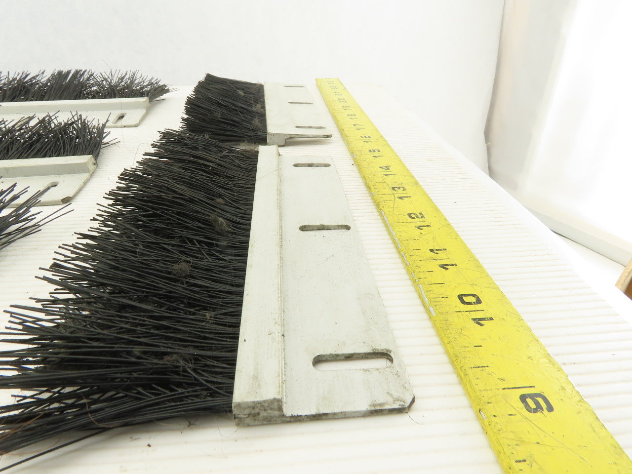 Mink Bursten 6-1/4" x 2" Nylon Bristle Strip Brush Lot Of 13