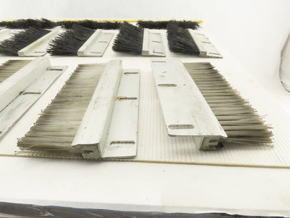 Mink Bursten 6-1/4" x 2" Nylon Bristle Strip Brush Lot Of 13