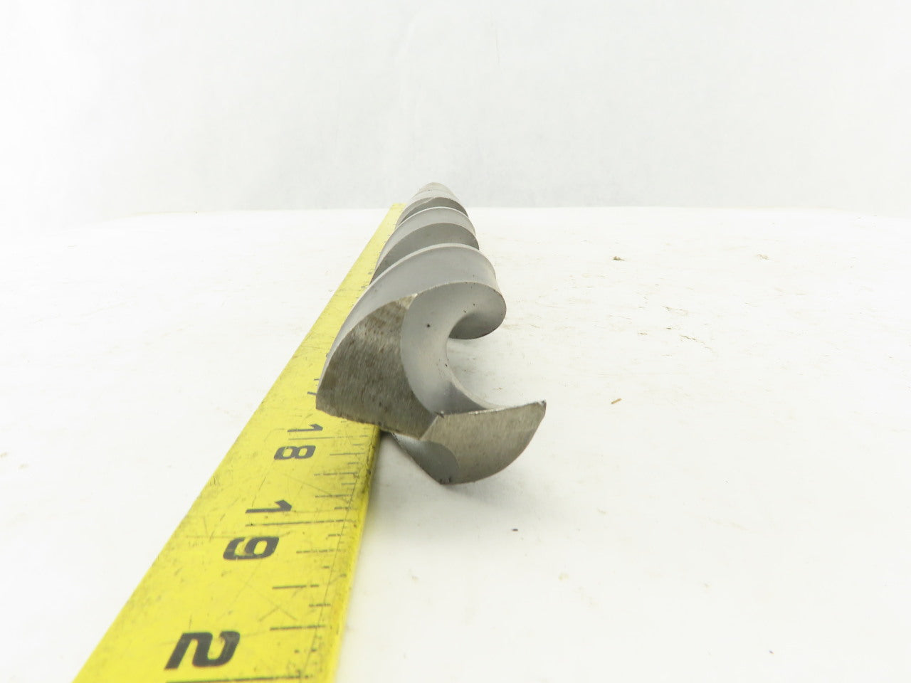 Chicago Latrobe 1-9/32" Cut 2 Flute Morse Taper Shank #4 HS Drill Bit 14" OAL