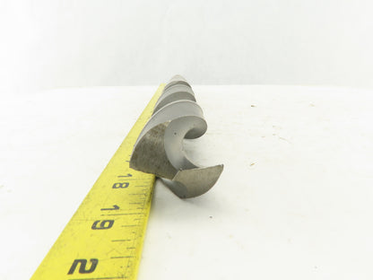 Chicago Latrobe 1-9/32" Cut 2 Flute Morse Taper Shank #4 HS Drill Bit 14" OAL