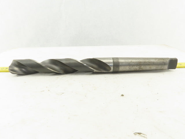 Chicago Latrobe 1-9/32" Cut 2 Flute Morse Taper Shank #4 HS Drill Bit 14" OAL