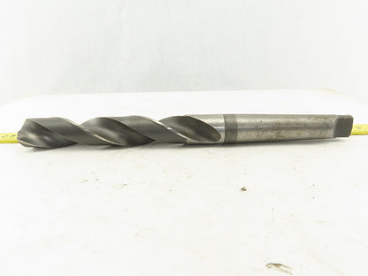 Chicago Latrobe 1-9/32" Cut 2 Flute Morse Taper Shank #4 HS Drill Bit 14" OAL