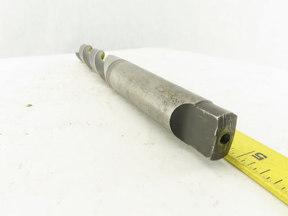 Chicago Latrobe 1-9/32" Cut 2 Flute Morse Taper Shank #4 HS Drill Bit 14" OAL