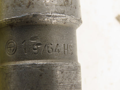 1-9/64" Cut 2 Flute Morse Taper Shank #4 HS Drill Bit 13-3/4" OAL
