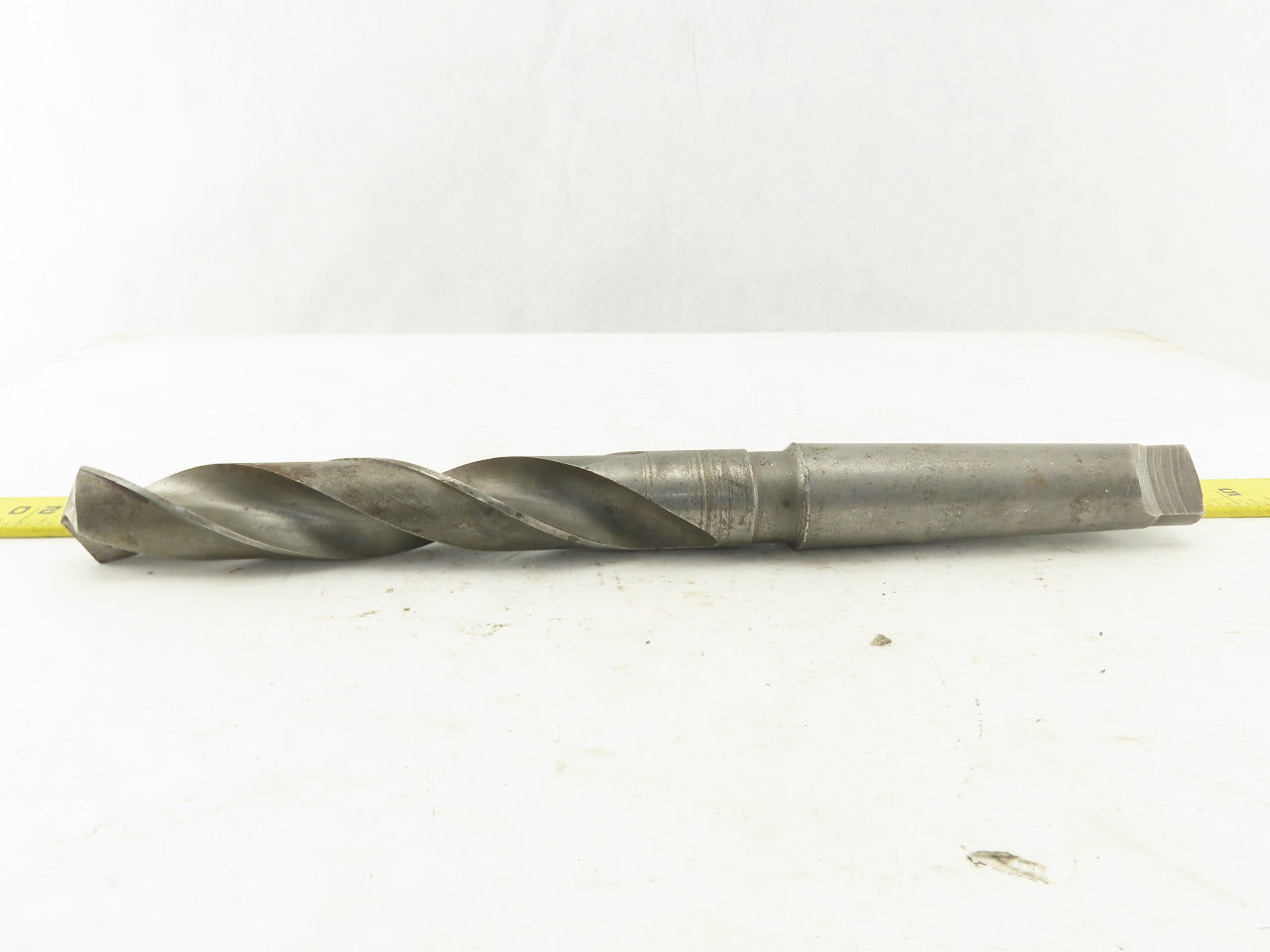 1-9/64" Cut 2 Flute Morse Taper Shank #4 HS Drill Bit 13-3/4" OAL