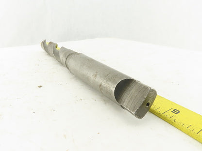 1-9/64" Cut 2 Flute Morse Taper Shank #4 HS Drill Bit 13-3/4" OAL
