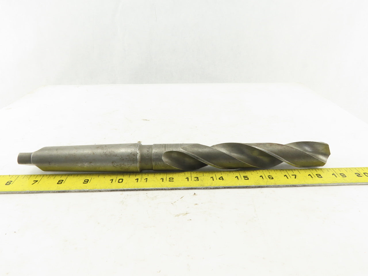 1-9/64" Cut 2 Flute Morse Taper Shank #4 HS Drill Bit 13-3/4" OAL