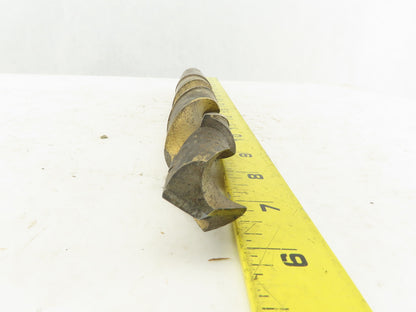PTD 1-3/16" Cut 7/8" Pilot 2 Flute Morse Taper Shank #4 HS Drill Bit 12-1/4" OAL
