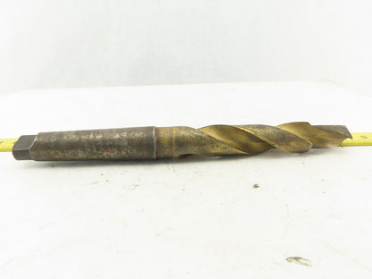 PTD 1-3/16" Cut 7/8" Pilot 2 Flute Morse Taper Shank #4 HS Drill Bit 12-1/4" OAL