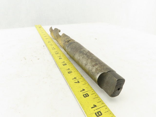 PTD 1-3/16" Cut 7/8" Pilot 2 Flute Morse Taper Shank #4 HS Drill Bit 12-1/4" OAL
