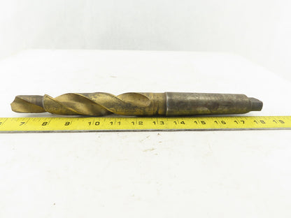 PTD 1-3/16" Cut 7/8" Pilot 2 Flute Morse Taper Shank #4 HS Drill Bit 12-1/4" OAL