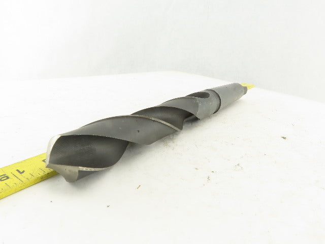 1-15/64" Cut 2 Flute Morse Taper Shank #4 HS Drill Bit 12-3/4" OAL