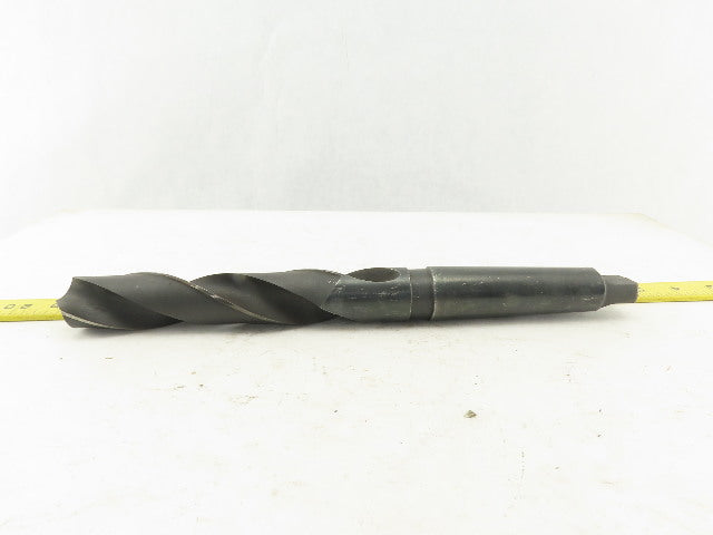 1-15/64" Cut 2 Flute Morse Taper Shank #4 HS Drill Bit 12-3/4" OAL