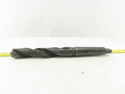 1-15/64" Cut 2 Flute Morse Taper Shank #4 HS Drill Bit 12-3/4" OAL