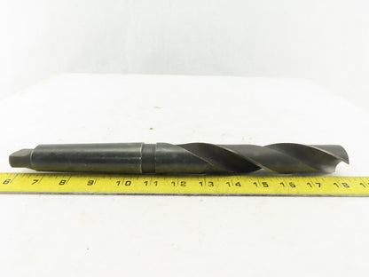 1-15/64" Cut 2 Flute Morse Taper Shank #4 HS Drill Bit 12-3/4" OAL