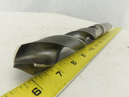 Hercules 1-5/32" Cut 2 Flute Morse Taper Shank #4 HS Drill Bit 12-1/2" OAL