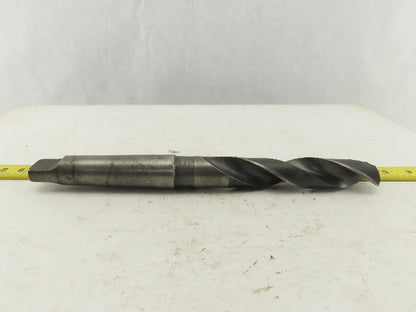 Hercules 1-5/32" Cut 2 Flute Morse Taper Shank #4 HS Drill Bit 12-1/2" OAL