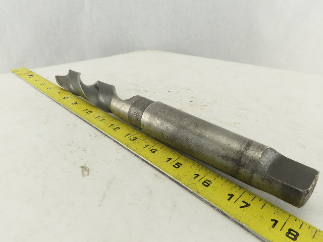 Hercules 1-5/32" Cut 2 Flute Morse Taper Shank #4 HS Drill Bit 12-1/2" OAL