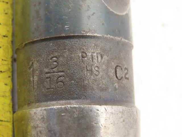 PTD 1-3/16" Cut 2 Flute Morse Taper Shank #4 HS Drill Bit 10-1/2" OAL