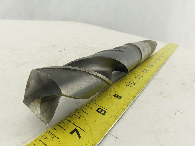 PTD 1-3/16" Cut 2 Flute Morse Taper Shank #4 HS Drill Bit 10-1/2" OAL