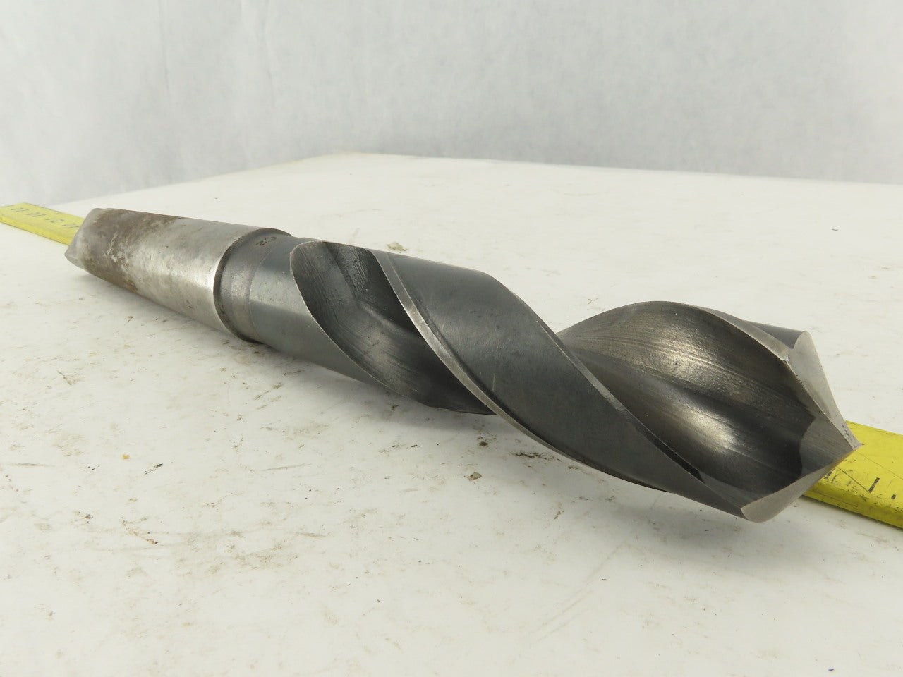 PTD 1-3/16" Cut 2 Flute Morse Taper Shank #4 HS Drill Bit 10-1/2" OAL