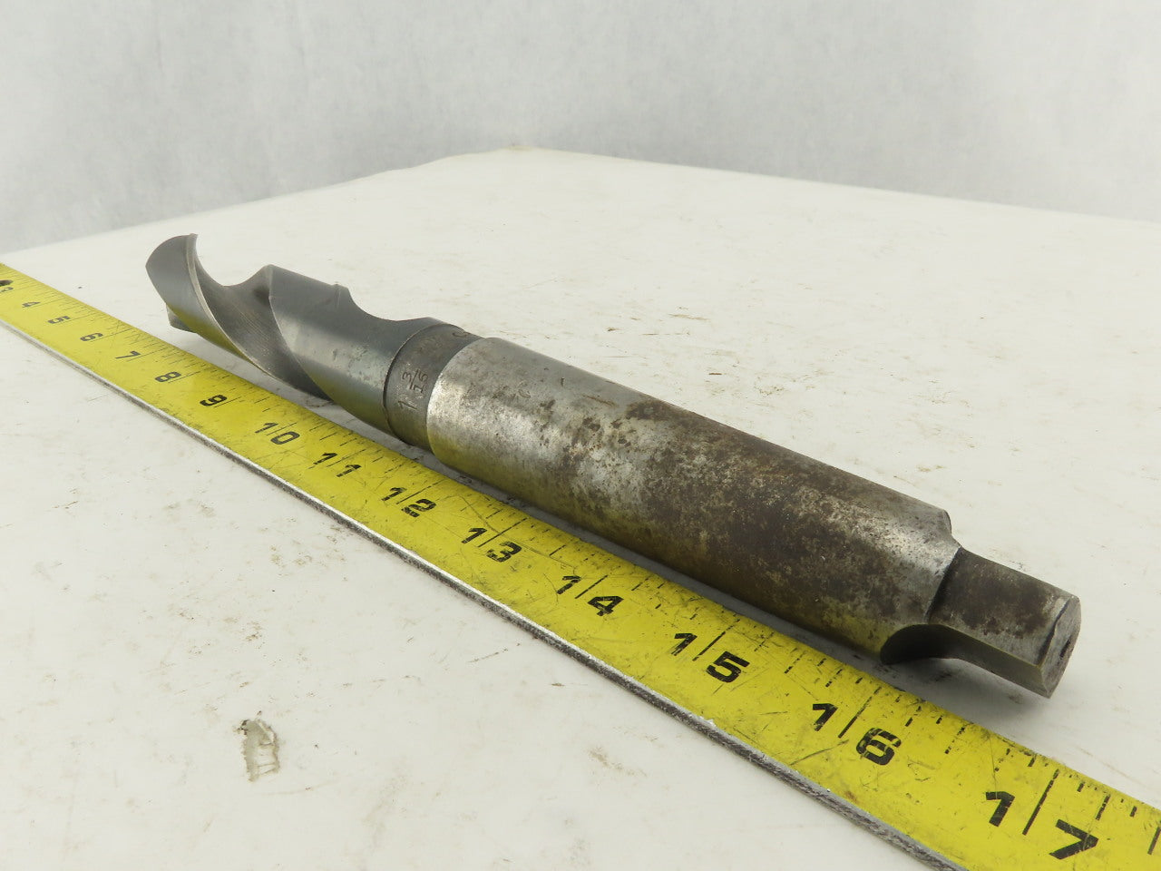 PTD 1-3/16" Cut 2 Flute Morse Taper Shank #4 HS Drill Bit 10-1/2" OAL