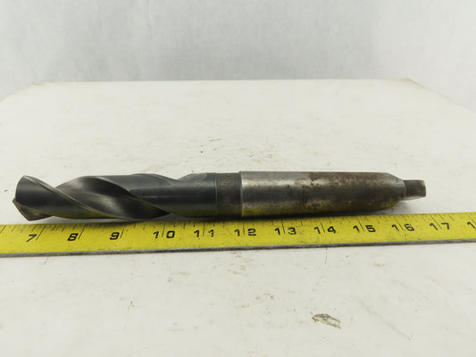 PTD 1-3/16" Cut 2 Flute Morse Taper Shank #4 HS Drill Bit 10-1/2" OAL