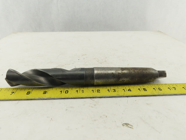 PTD 1-3/16" Cut 2 Flute Morse Taper Shank #4 HS Drill Bit 10-1/2" OAL