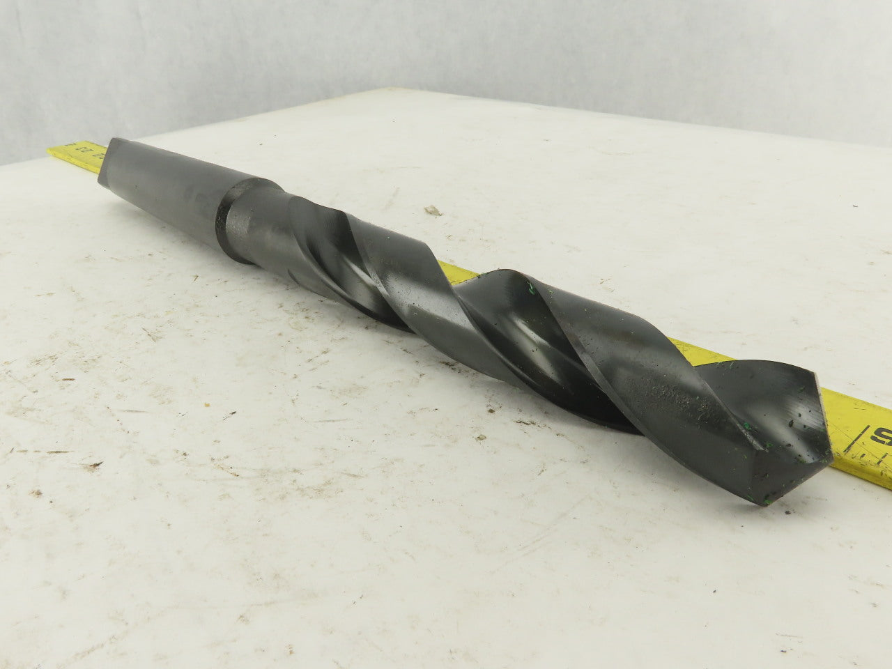 PTD 1-3/32" Cut 2 Flute Morse Taper Shank #4 HS Drill Bit 13" OAL