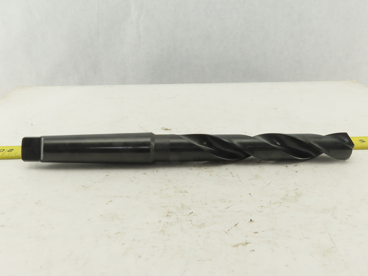 PTD 1-3/32" Cut 2 Flute Morse Taper Shank #4 HS Drill Bit 13" OAL