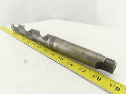 National 1-21/64" Cut 2 Flute Morse Taper Shank #4 HS Drill Bit 14-1/2" OAL