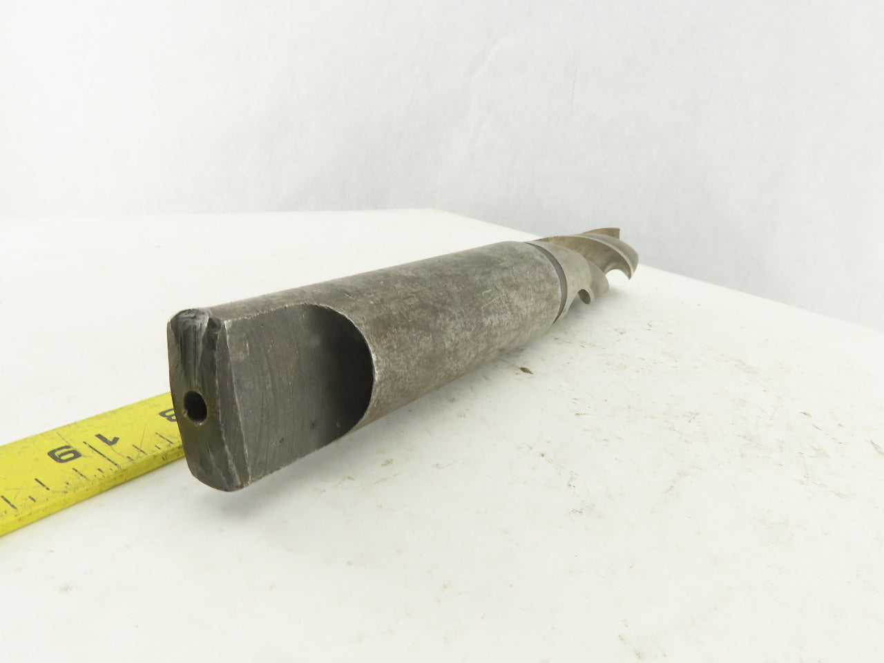 Chevrolet 1-23/32" Cut 3 Flute Morse Taper Shank #5 HS Drill Bit 13-1/2" OAL