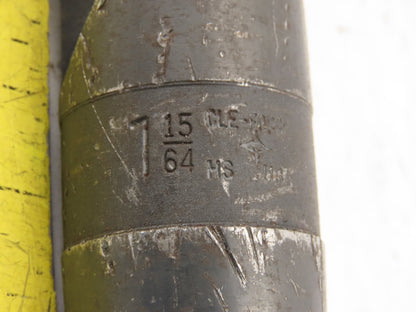 Cle Forge 1-15/64" Cut 2 Flute Morse Taper #4 HS Drill Bit 118° 11-1/2" OAL
