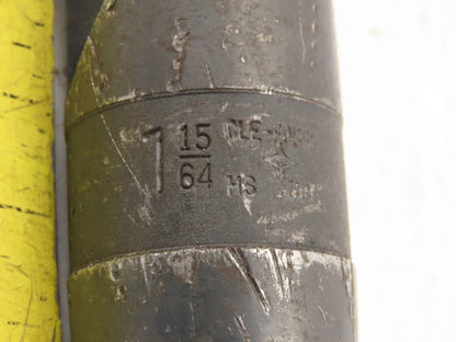 Cle Forge 1-15/64" Cut 2 Flute Morse Taper #4 HS Drill Bit 118° 11-1/2" OAL